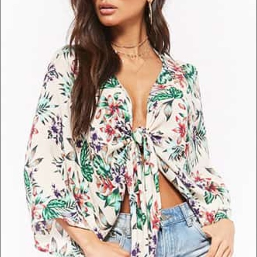 size large fits small SOLD OUT foliage top